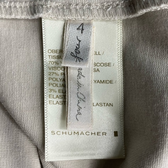 💕SALE💕 Dorothy Schumacher Taupe Black Color Block Dress - Picture 7 of 8